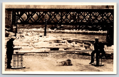 Flood damage bridge sandy hook - damage,