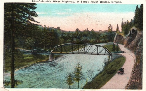 Sandy river bridge columbia - bridge, at
